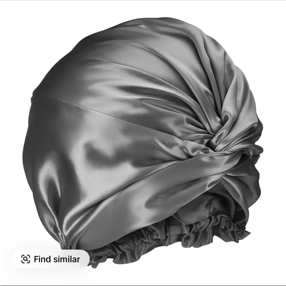 Blissy Grey Sleep Bonnet Box